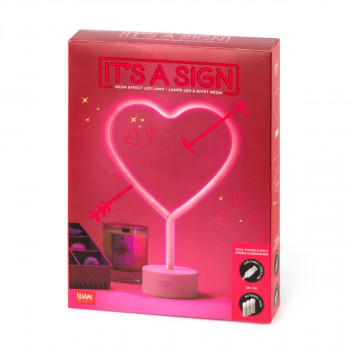 LAMPA LED NEON - IT'S A SIGN - HEART 