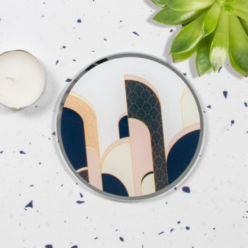 TACNA ZA SVIJEĆU ART DECO 10CM LP48372 