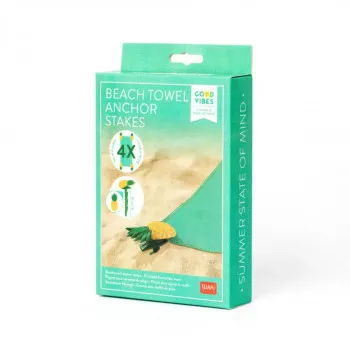 DRŽAČ PEŠKIRA ZA PLAŽUL ANCHOR STAKES  PINEAPPLE 
