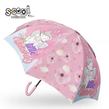 KIŠOBRAN DEČIJI LITTLE UNICORN FI 48,5CM PONGEE AUTO OPEN SC2240 