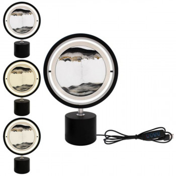 LAMPA QUICKSAND CRNO BIJELA LP72567 