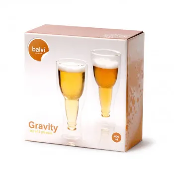 Čaša za pivo, Gravity, 400 ml, x2 