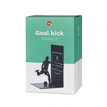 Držač za knjige, Goal Kick, crni, metal 