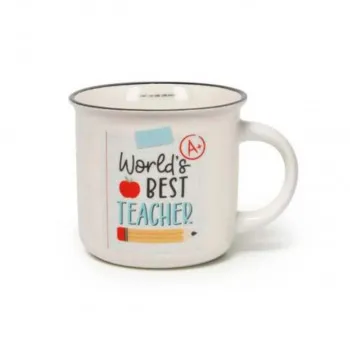 ŠOLJA PORCELAN - CUP- PUCCINO - TEACHER 