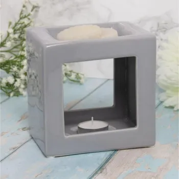 DRŽAČ SVIJEĆA GREY CUBE LP47689 