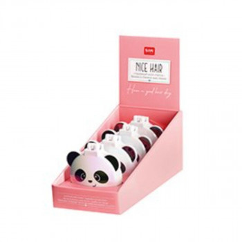 ČETKA ZA KOSU SA OGLEDALOM -NICE HAIR WHITE - PANDA HBKIT36 