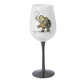 ČAŠA ZA VINO EDDIE ELEPHANT LP74062 