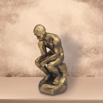 FIGURA BRONZANA THINKER LP74476 