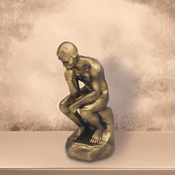 FIGURA BRONZANA THINKER LP74476 