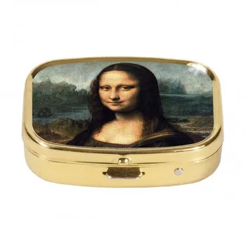 Kutija za tablete Leonardo da Vinci, Mona Lisa 