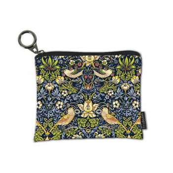 Novčanik mini sa zipom William Morris, Strawberry Thief 