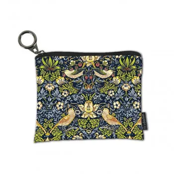 Novčanik mini sa zipom William Morris, Strawberry Thief 