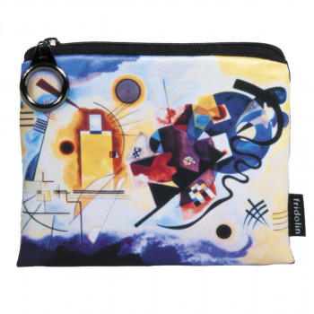 Novčanik mini sa zipom Kandinsky, Yellow - red - blu 