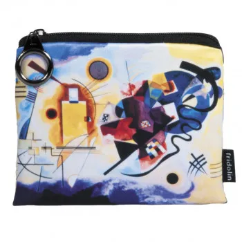 Novčanik mini sa zipom Kandinsky, Yellow - red - blu 