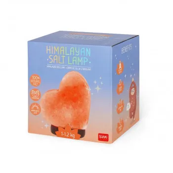 LAMPA HIMALAYAN SALT - HEART 