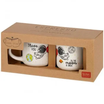 ŠOLJE ZA KAFU ESPRESSO FOR TWO-SPACE MM0020 