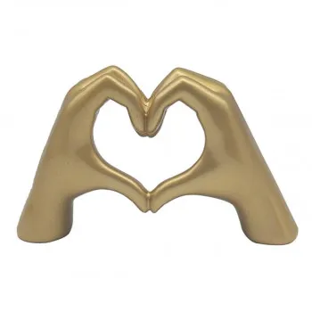 FIGURA LOVE HANDS GOLD 