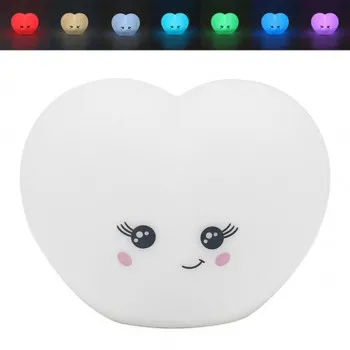 NOĆNO SVJETLO SQUISHY HEART 