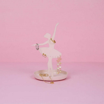 STALAK ZA NAKIT,Ballerina,pink,metal 