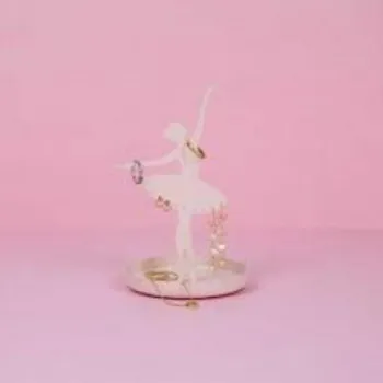 STALAK ZA NAKIT,Ballerina,pink,metal 