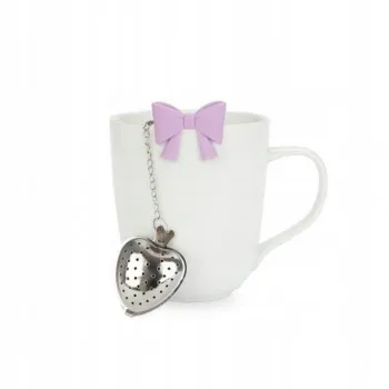 INFUZER ZA CAJ,Coquette,lilac,stainless/silicone 