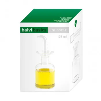 BOCA ZA ULJE,Basics,125ml,cilindric,borosilicate 