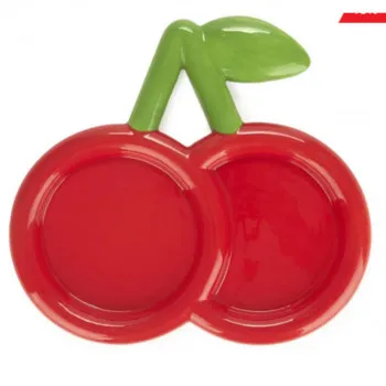 DEKORATIVNA TACNA,Cherry,red,23 cm,ceramic 