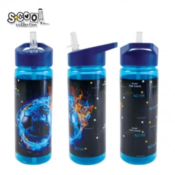 BOCA ZA VODU S-COOL FOOTBALL BLUE SC3107 