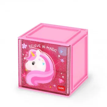 STOLNI ORGANIZER - CUTIE CUBE -UNICORN 