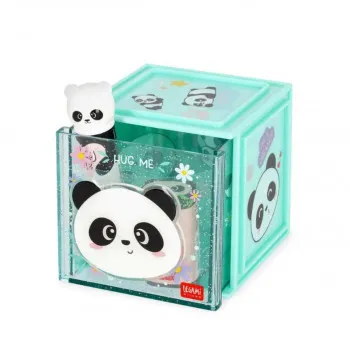 STOLNI ORGANIZER - CUTIE CUBE - PANDA 
