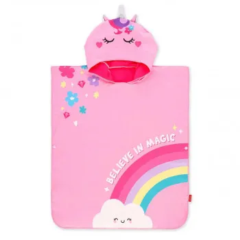 PEŠKIR - KIDS PONCHO - UNICORN 