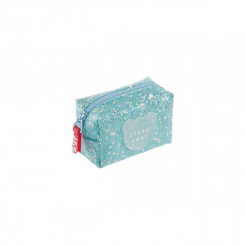 NOVČANIK SHINNY BLUE B2F 19388 