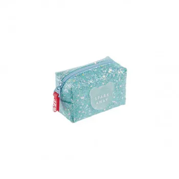 NOVČANIK SHINNY BLUE B2F 19388 