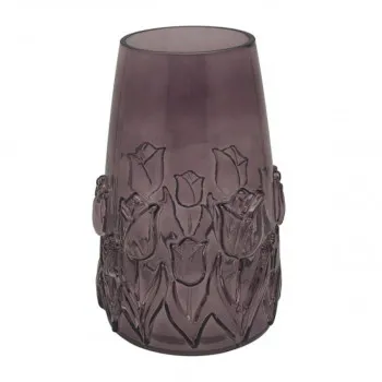 VAZNA STAKLENA LILAC FLORAL L LP75774 
