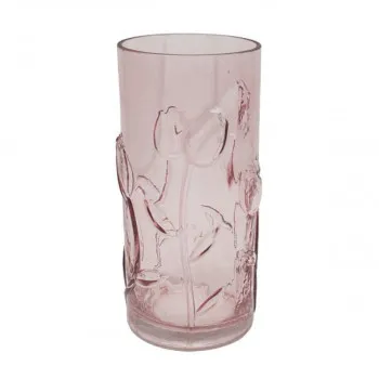 VAZNA STAKLENA PINK FLORAL S LP75769 