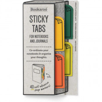 OBILJEŽIVAČI STR.BOOKAROO STICKY TABS-GREENS 