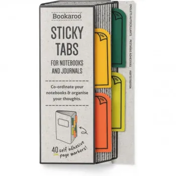 OBILJEŽIVAČI STR.BOOKAROO STICKY TABS-GREENS 