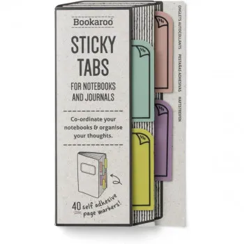 OBILJEŽIVAČI STR.BOOKAROO STICKY TABS-PASTELS 