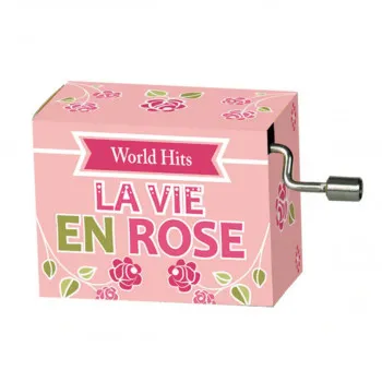 MUZIČKA KUTIJA La vie en rose, World-Hit, french 