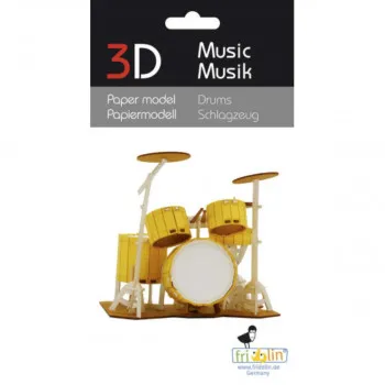 PAPIRNI MODEL 3D DRUMS 
