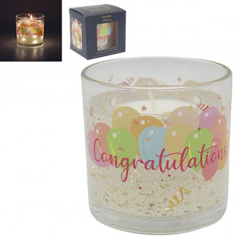 SVIJEĆA LED GEL CONGRATULATIONS 