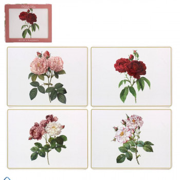 ROSE PODMETAČ SET 4 REDOUTE 