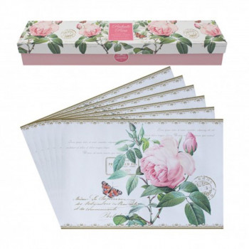 REDOUTE ROSE DRAWER LINERS 