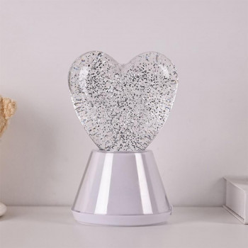 LAMPA GLITTER HEART 