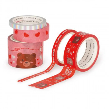 SAMOLJEPLJIVA DEKORATIVNA TRAKA TEDDY BEAR 