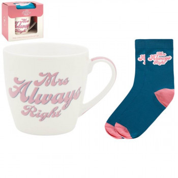 POKLON SET ČARAPE MRS ALWAYS RIGHT LP96826 