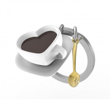 PRIVJESAK ZA KLJUČEVE-METAL- Breakfast Foodie  -Cofee Lover 