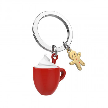 PRIVJESAK ZA KLJUČEVE-METAL- Winter/Lifestyle  - Chocolate Milk Cup with Ginger 