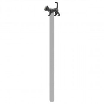 OBILJEŽIVAČ STRANICA 3D METALNI - Black Cat  -  - Glow-in-the-dark eyes 