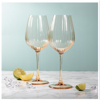 ČAŠE ZA VINO 2U1 AMBER LP77863 